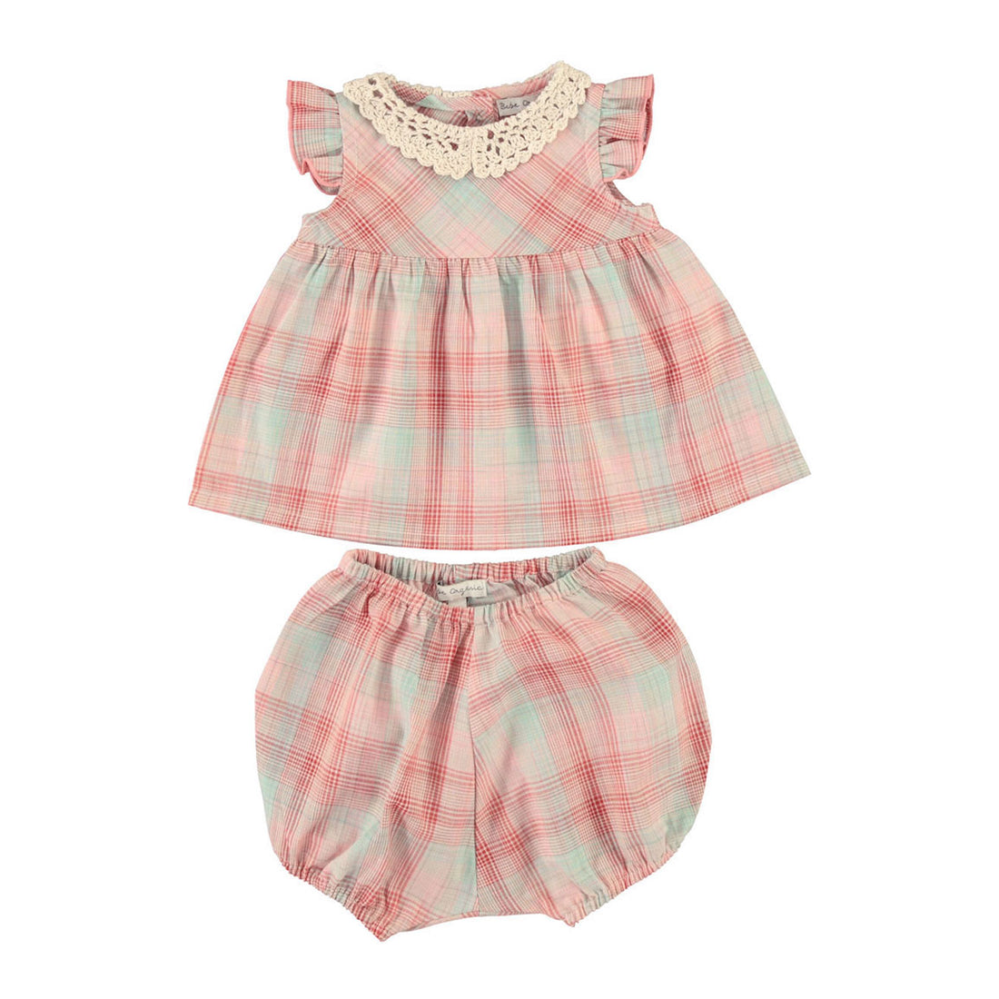 Bebe Organic Summer Check Nicole Baby Set