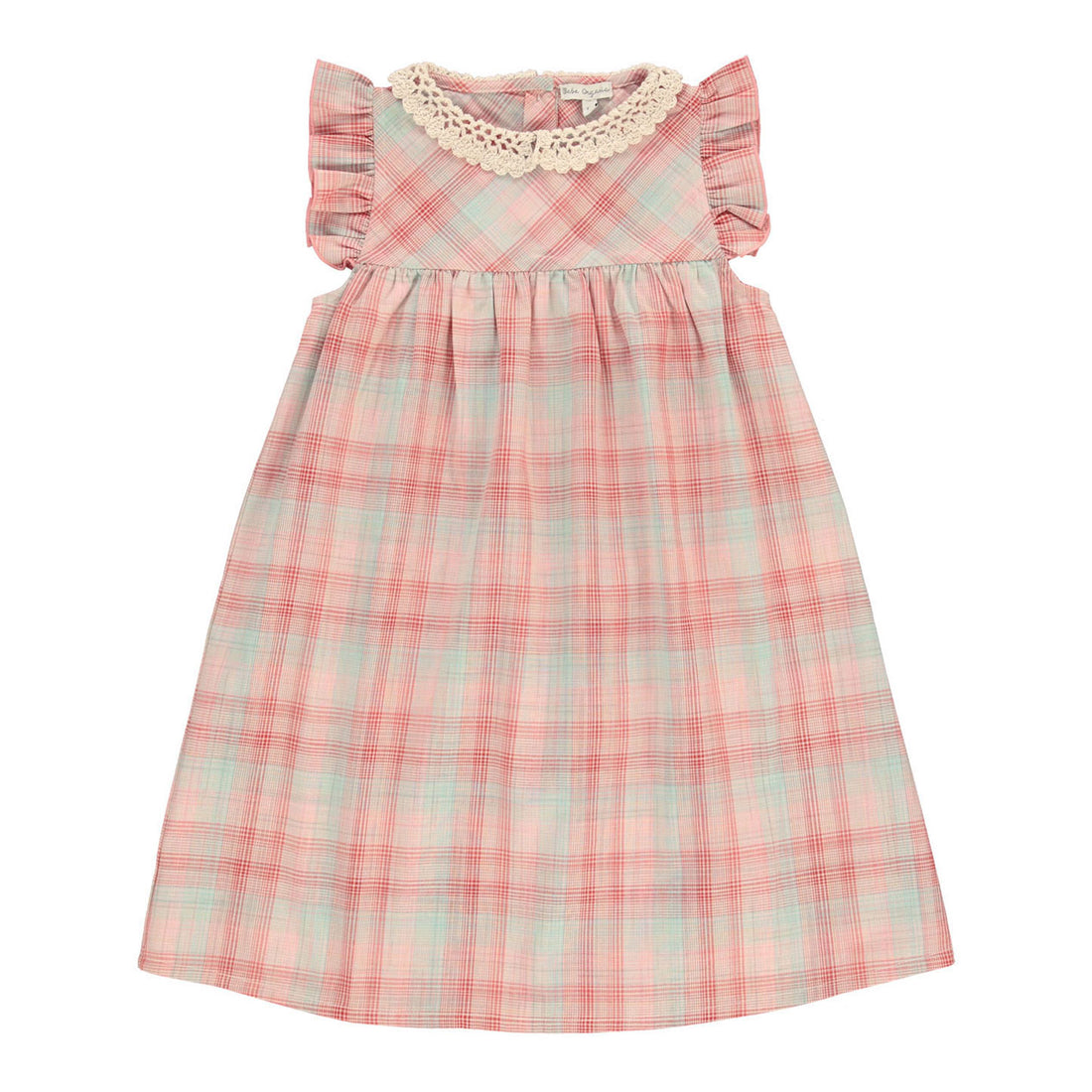 bebe clothing dresses Bebe Organic Summer Check Nicole Dress 2
