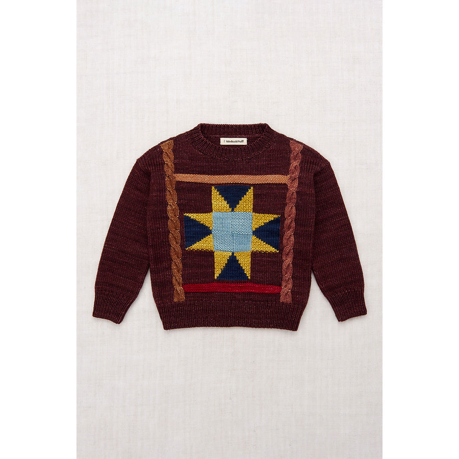 Misha and Puff Fig Nova Quilt Pullover – Ladida