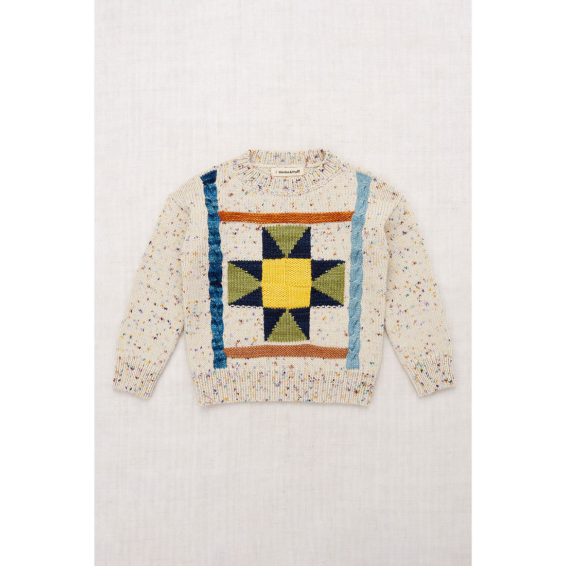 Misha and Puff Iris Confetti Nova Quilt Pullover