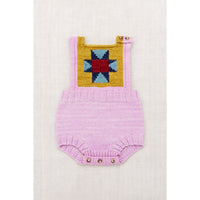 Misha and Puff Pink Lilac Nova Quilt Romper