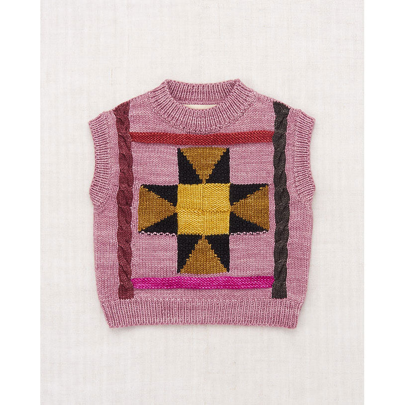 Misha and Puff Antique Rose Nova Quilt Vest