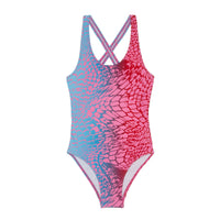 Finger In The Nose  Hot Pink Snake Olivia Swimsuit