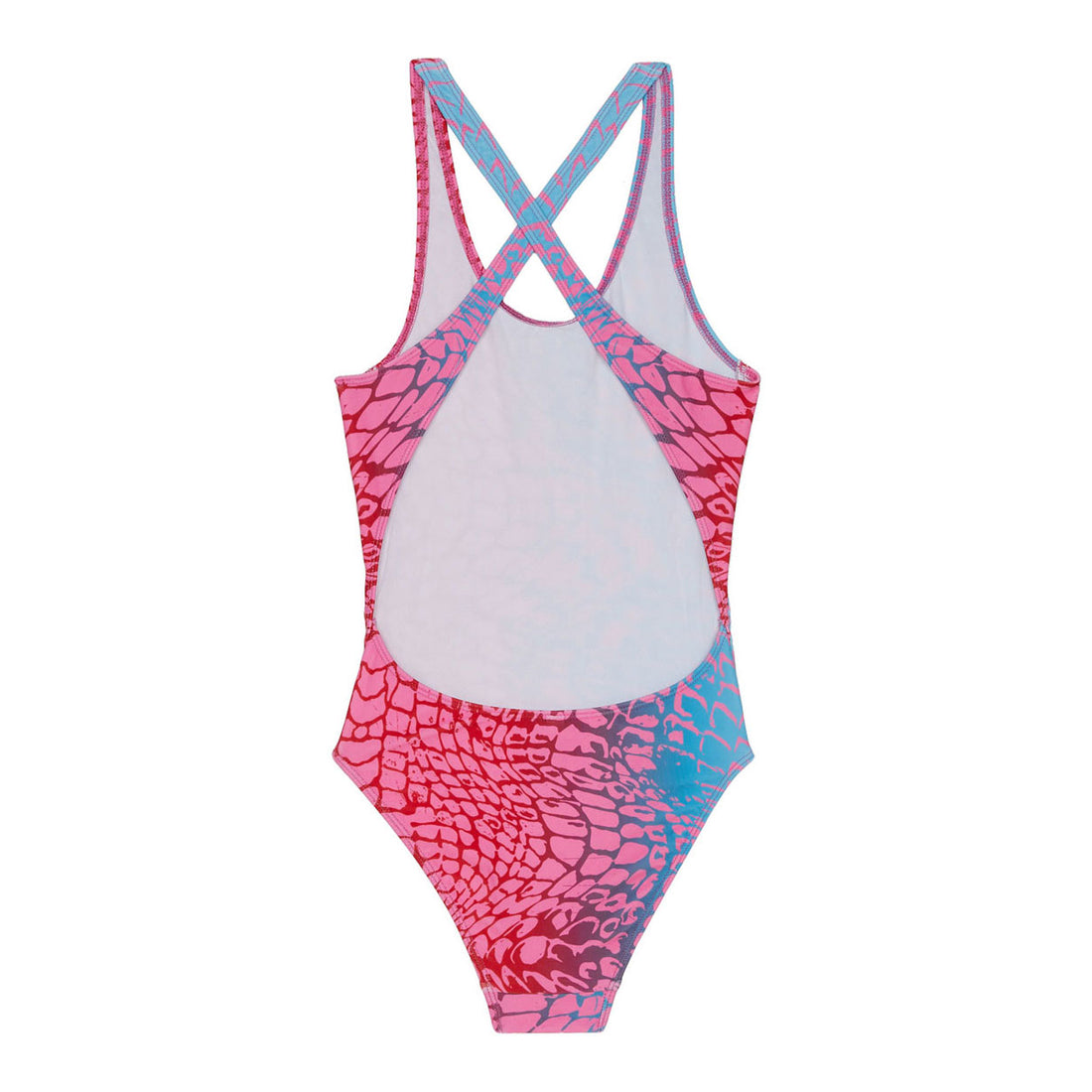 Finger In The Nose  Hot Pink Snake Olivia Swimsuit