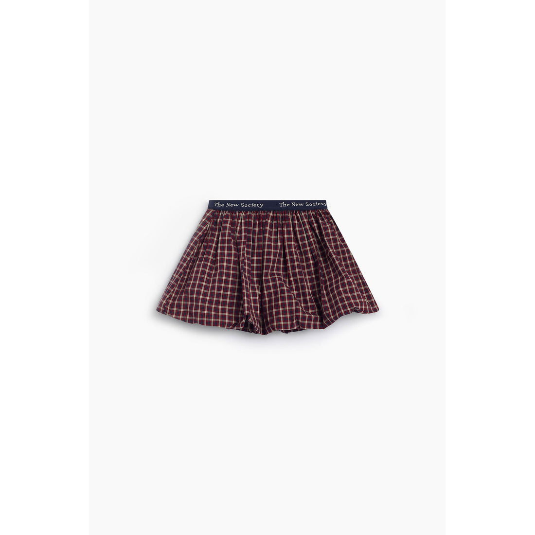 The New Society Orbit Check Skirt