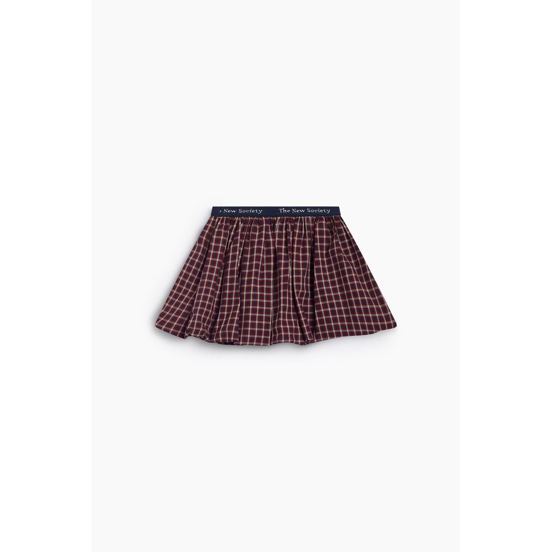 The New Society Orbit Check Skirt