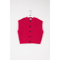 Indee Fluo Pink Osiris Sleeveless Cardigan