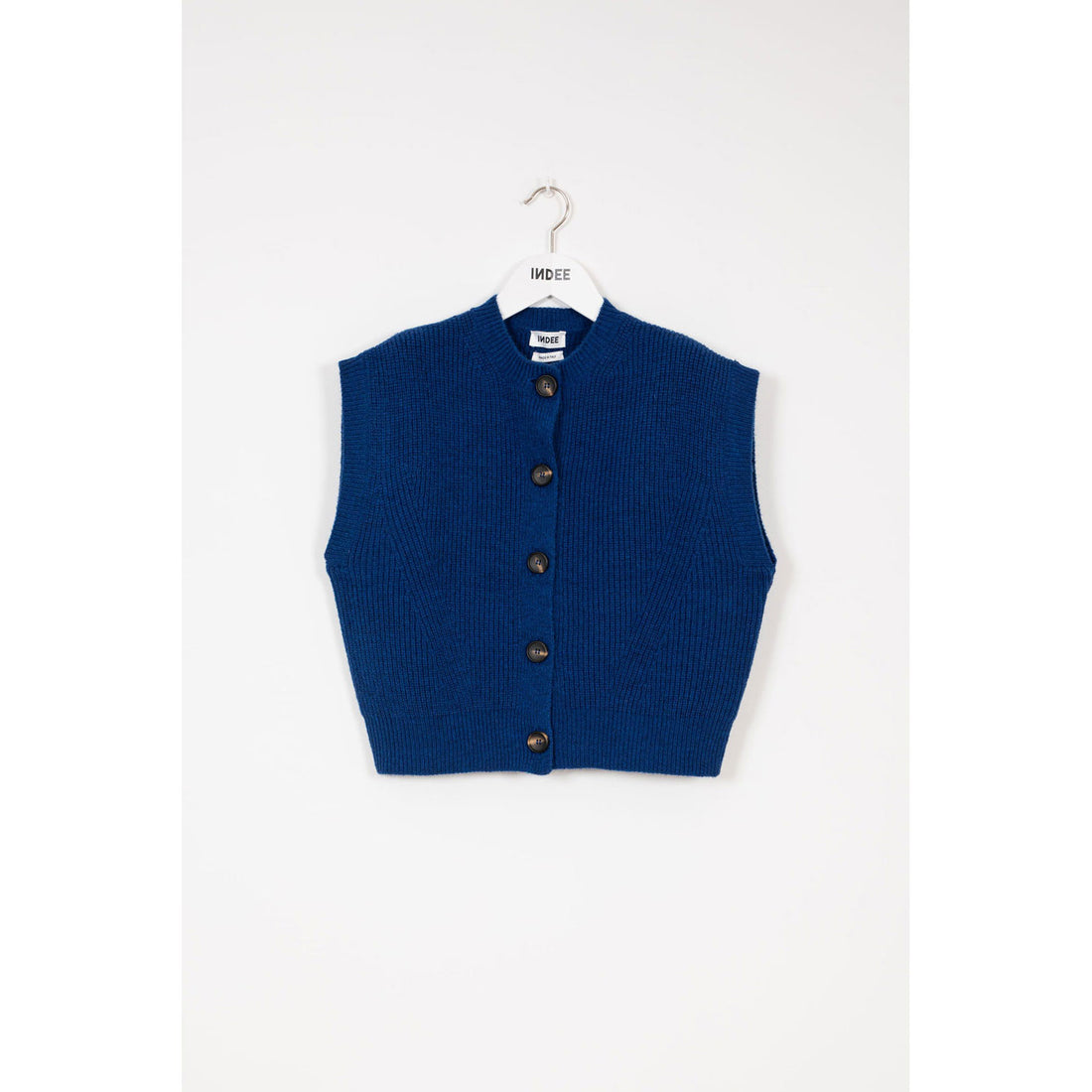 Indee Matisse Blue Osiris Sleeveless Cardigan