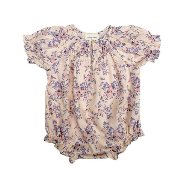 Louis Louise Pink/Mauve Bouquet Angelika Overall