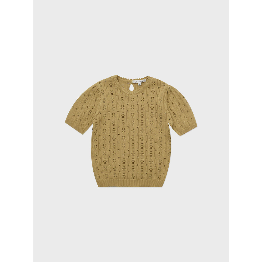 Louisiella Olive Bron Knit Pullover