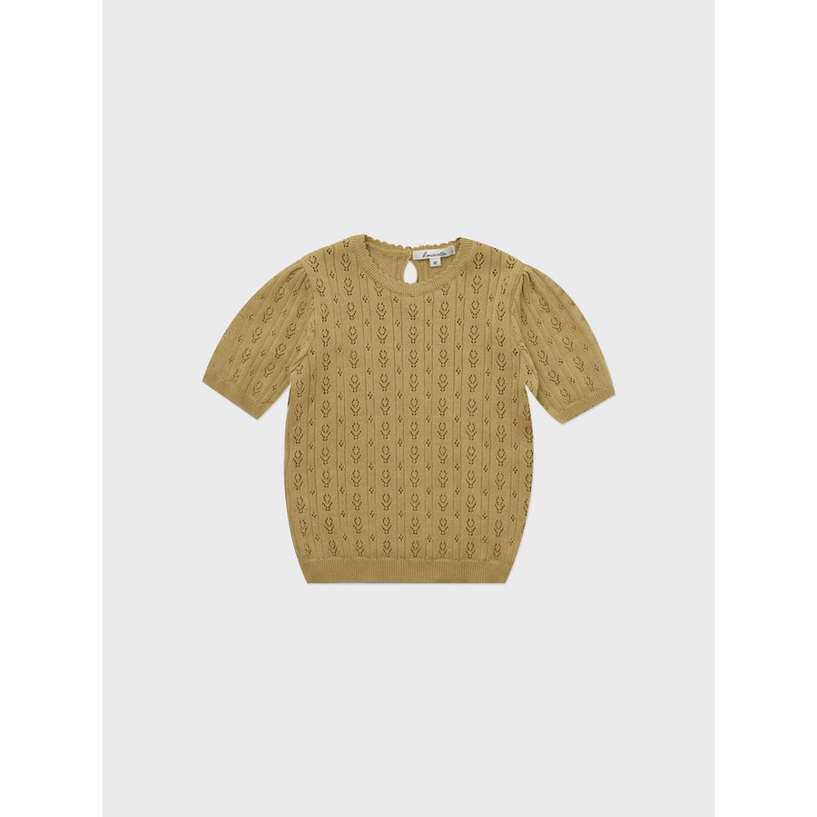 Louisiella Olive Bron Knit Pullover