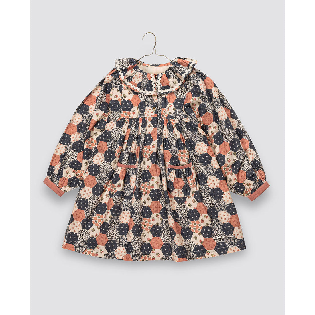 Little Cotton Clothes Patchwork Floral Olivia Dress