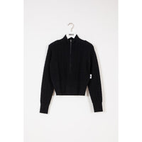 Indee Black Opia Zipped Sweater