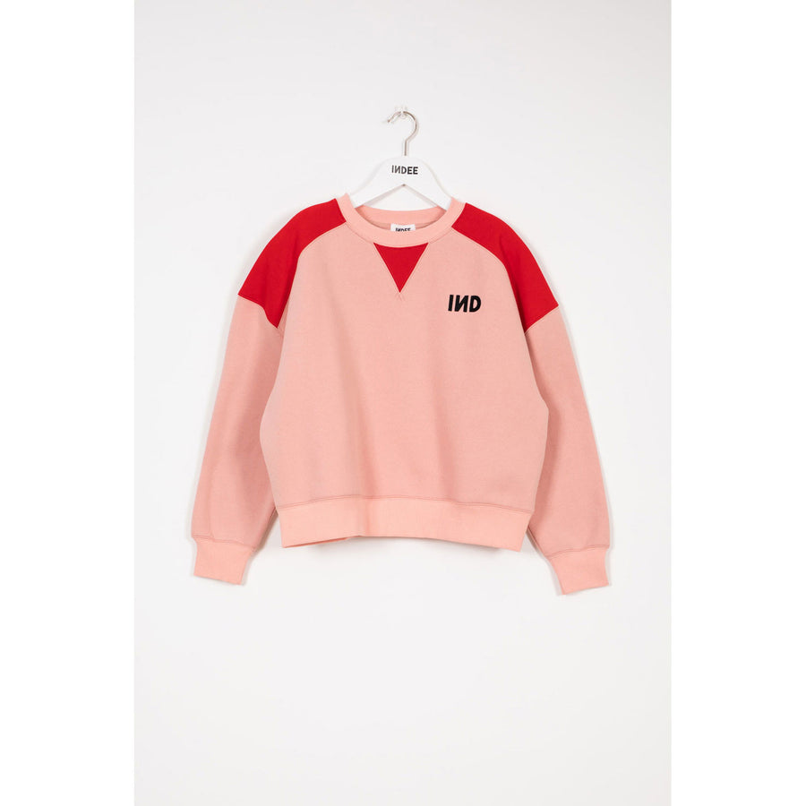 Indee Sorbet Pink Opodo Embroidered Sweatshirt