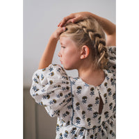 Little Cotton Clothes Marigold Floral Organic Aggie Blouse
