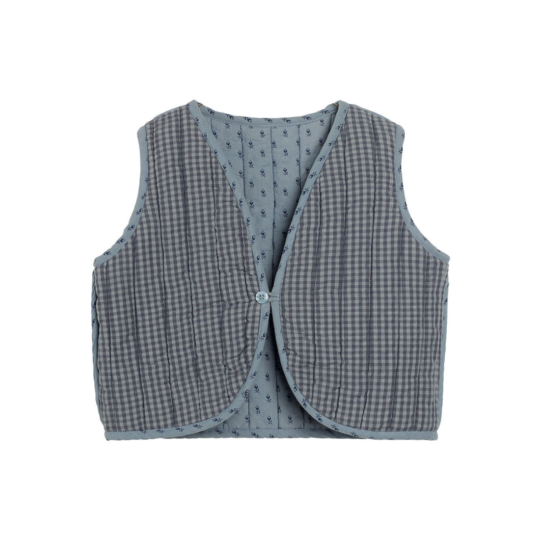 Little Cotton Clothes Dorest Floral Organic Bay Waistcoat