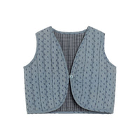 Little Cotton Clothes Dorest Floral Organic Bay Waistcoat