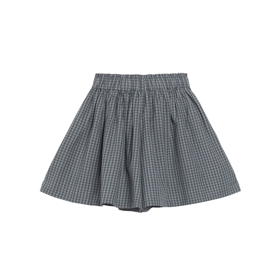 Little Cotton Clothes Little Blue Check Organic Coco Culottes