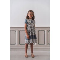 Little Cotton Clothes Thistle Floral Organic Dorothea Pinafore