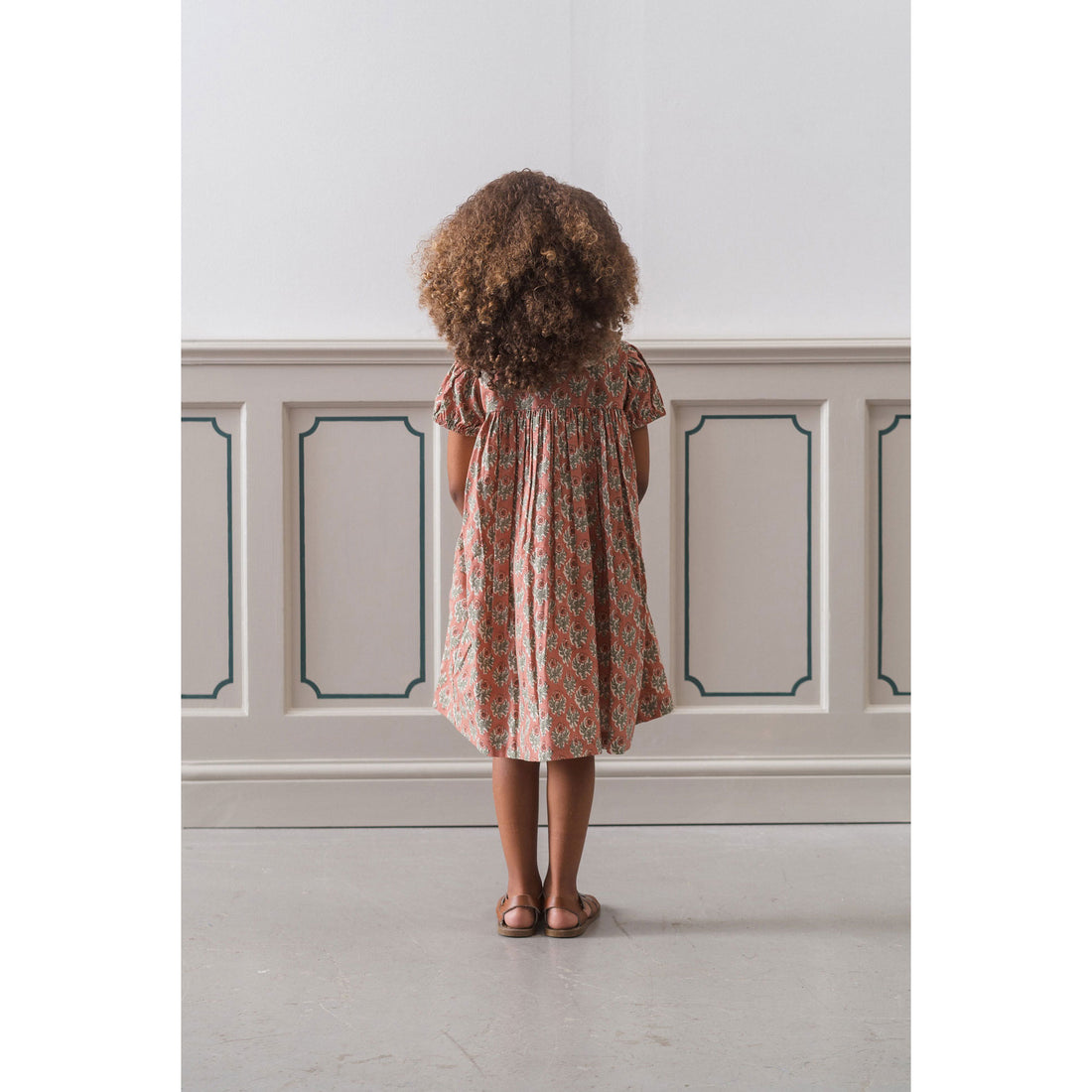 Little Cotton Clothes Summer Jam Floral Organic Elizabeth Smocked Dres –  Ladida