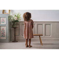 Little Cotton Clothes Summer Jam Floral Organic Elizabeth Smocked Dress