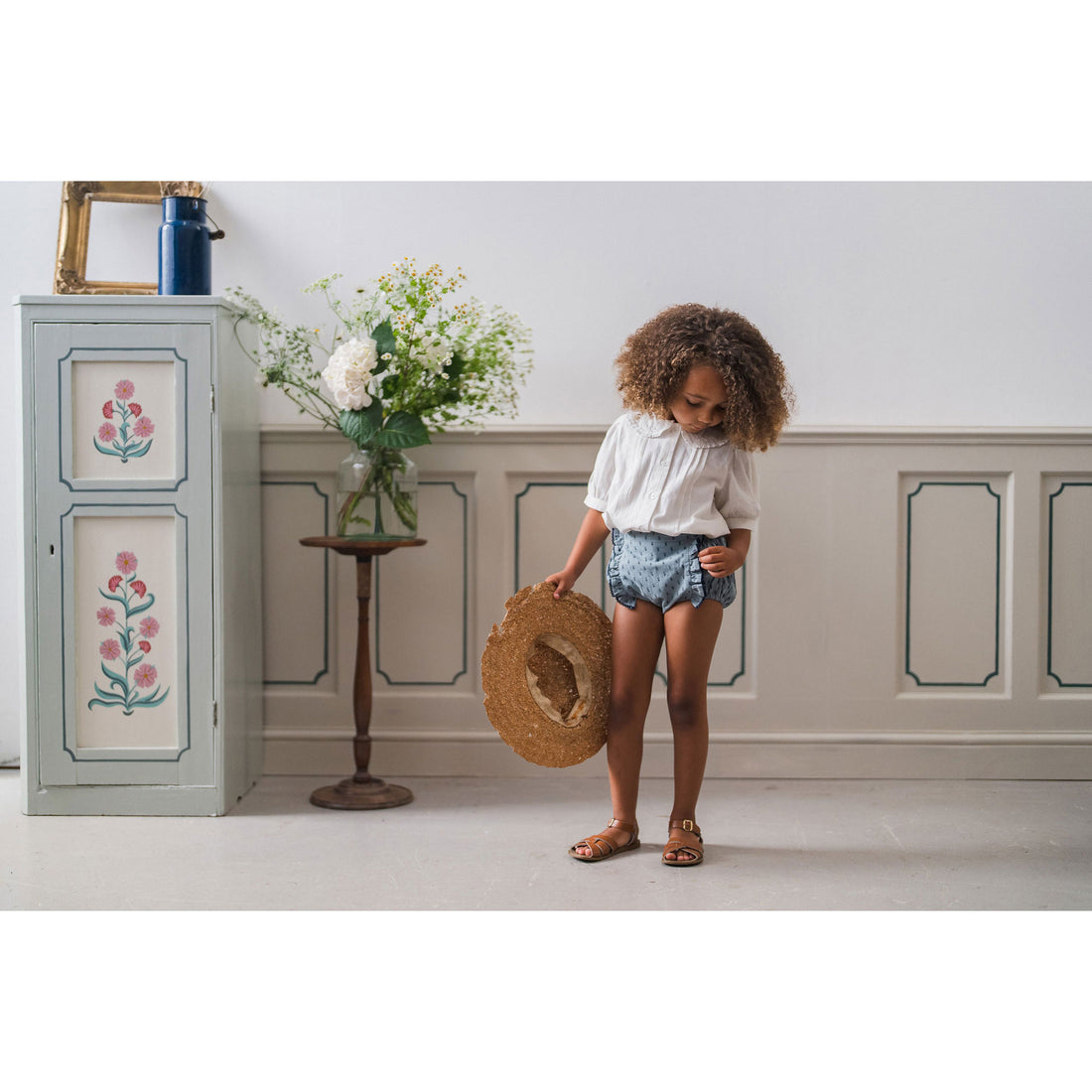 Little Cotton Clothes White Organic Gabriella Blouse