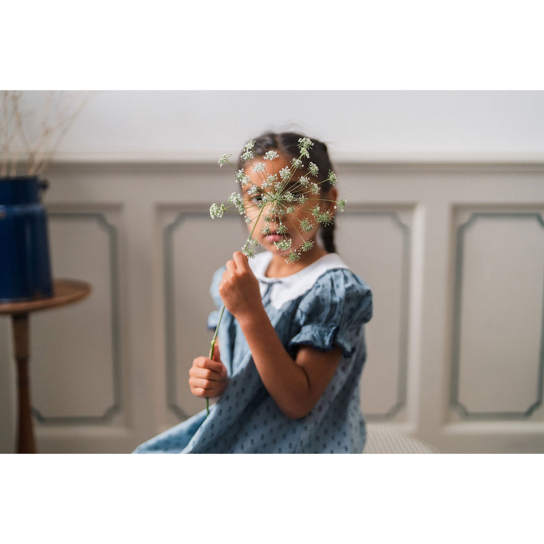 white christmas dresses The Iris ~ RARE LAURA ASHLEY MADE IN WALES COTTON PRAIRIE DRESS – The Pansy  Garden main image 0