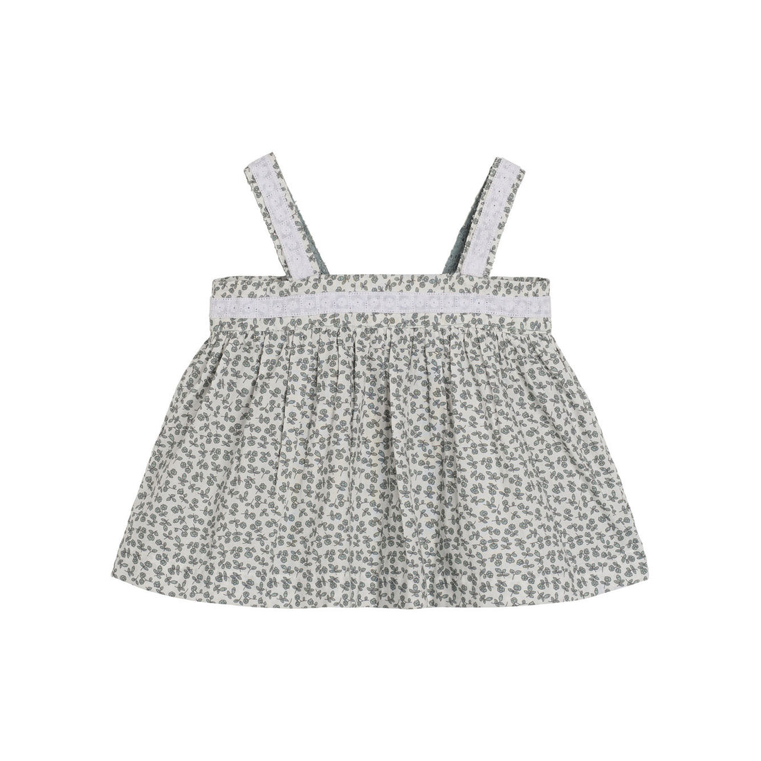 Little Cotton Clothes Porcelain Floral Organic Lissy Sun Top