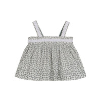Little Cotton Clothes Porcelain Floral Organic Lissy Sun Top