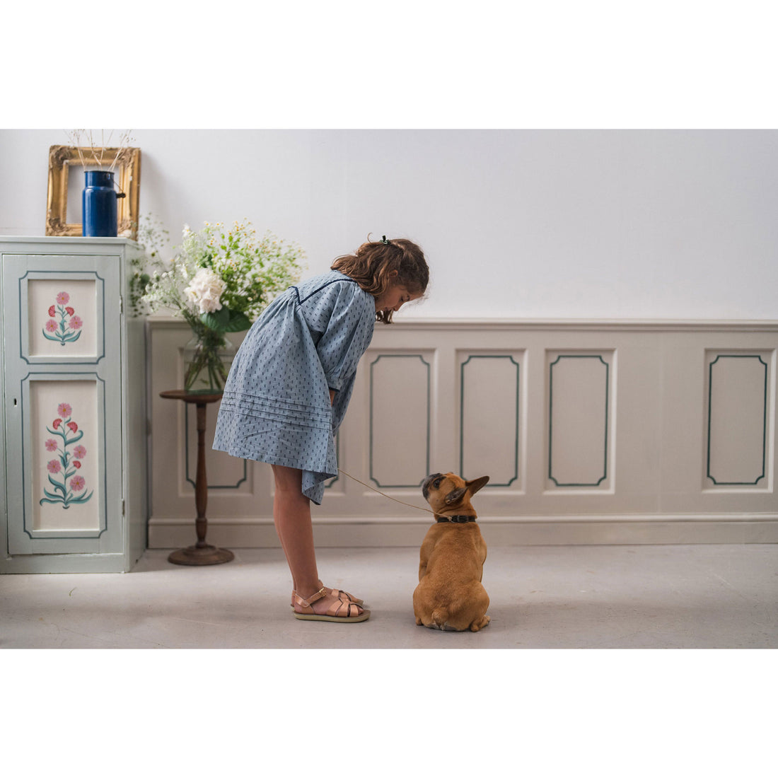 Little Cotton Clothes Dorset Floral Organic Lottie Dress