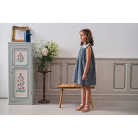 新品　Little Cotton Clothes◆Organic Nola Dr Little Cotton Clothes Little Blue Check Organic Nola Dress