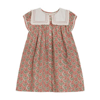 Little Cotton Clothes Summer Jam Floral Organic Nova Dress