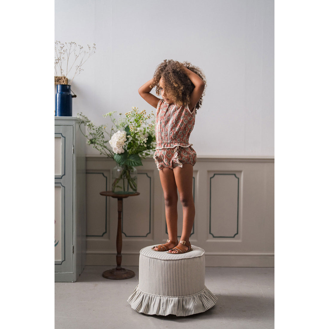 Little Cotton Clothes Summer Jam Floral Organic Pip Blouse