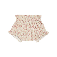 Little Cotton Clothes Bronte Floral Organic Pointelle Didi Bloomers