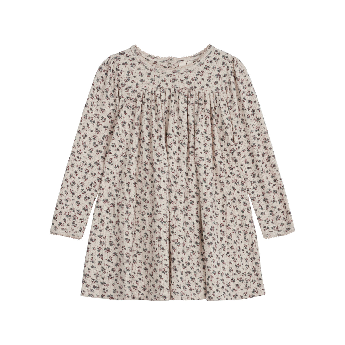 Little Cotton Clothes Field Floral Organic Pointelle Maddie Dress