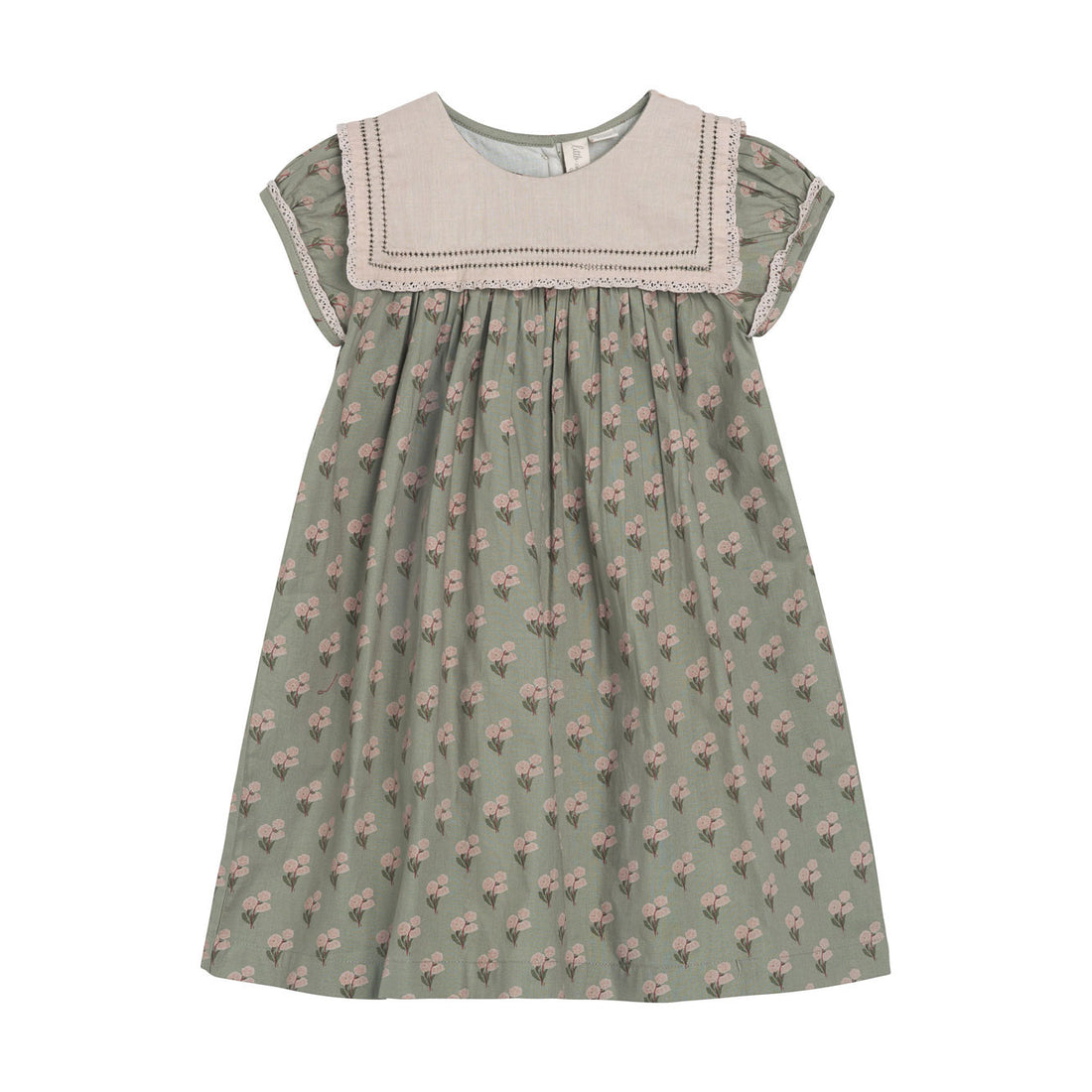 Little Cotton Clothes Poppy Floral Organic Simone Dress