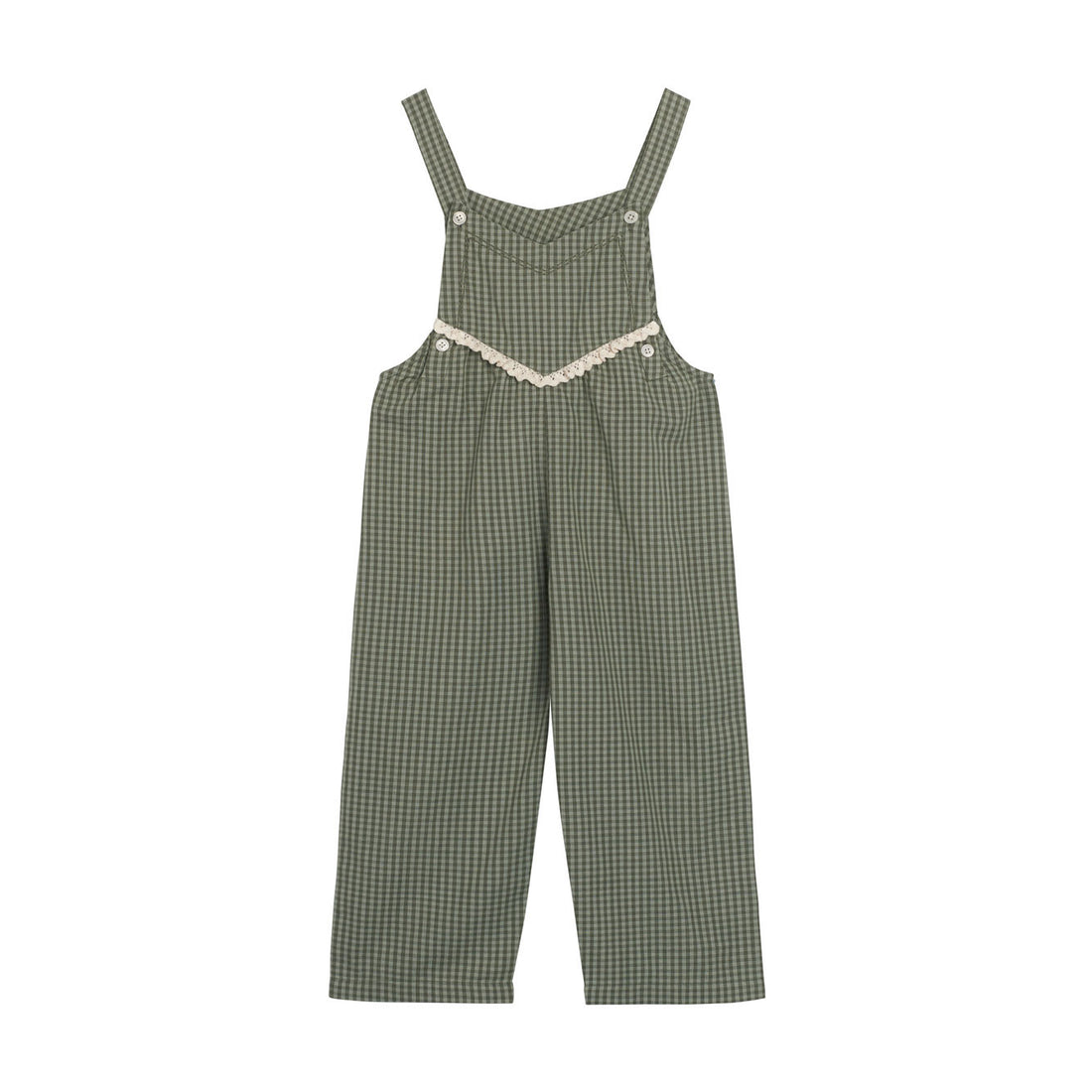 Little Cotton Clothes Little Green Organic Veronica Dungarees
