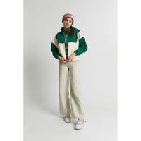 Indee Mint Green Ocean Zipped Sweatshirt