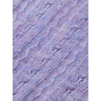 Scotch Shrunk Lavender Melange Knit Structured Pullover