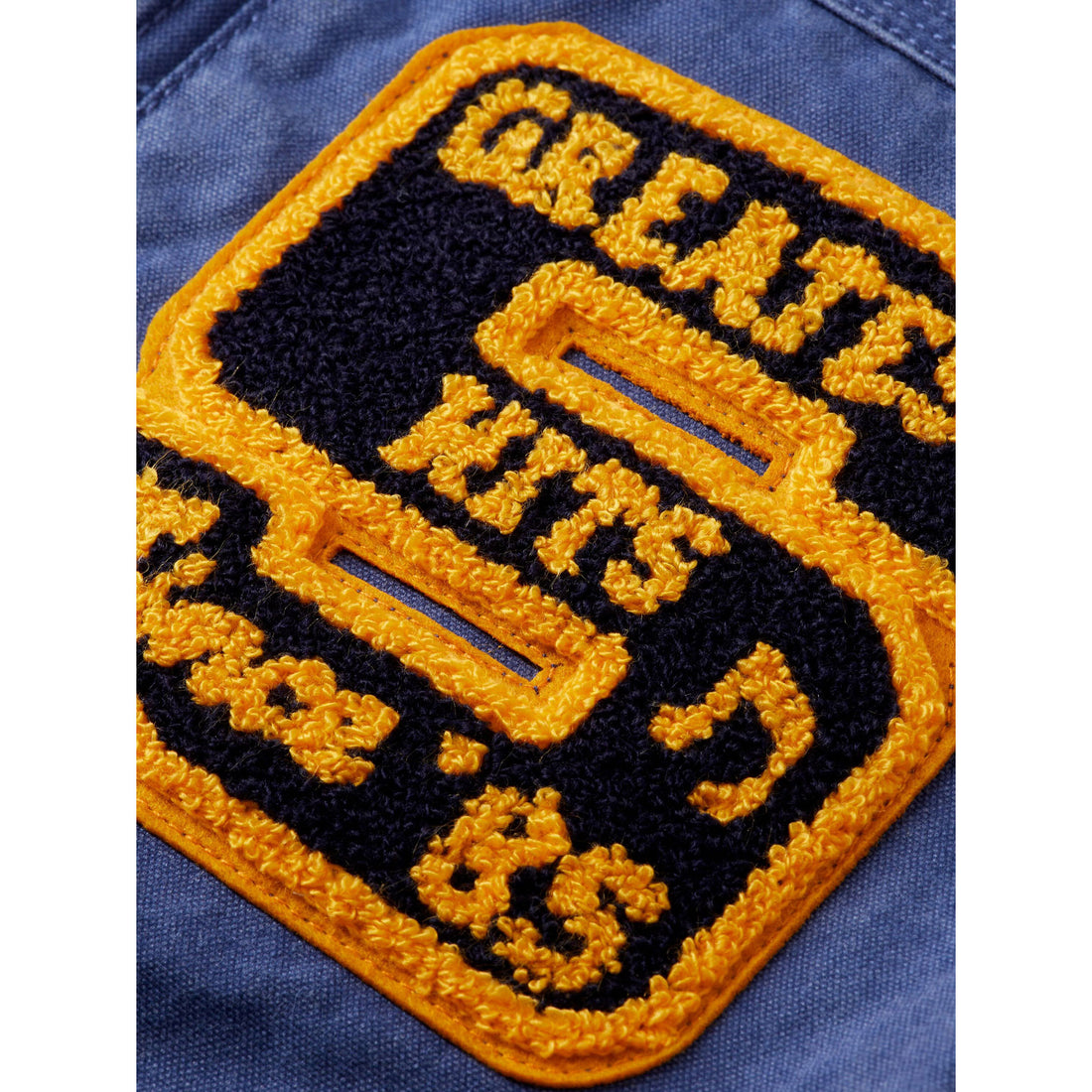 Scotch Shrunk Worker Blue Washed Artwork Jacket