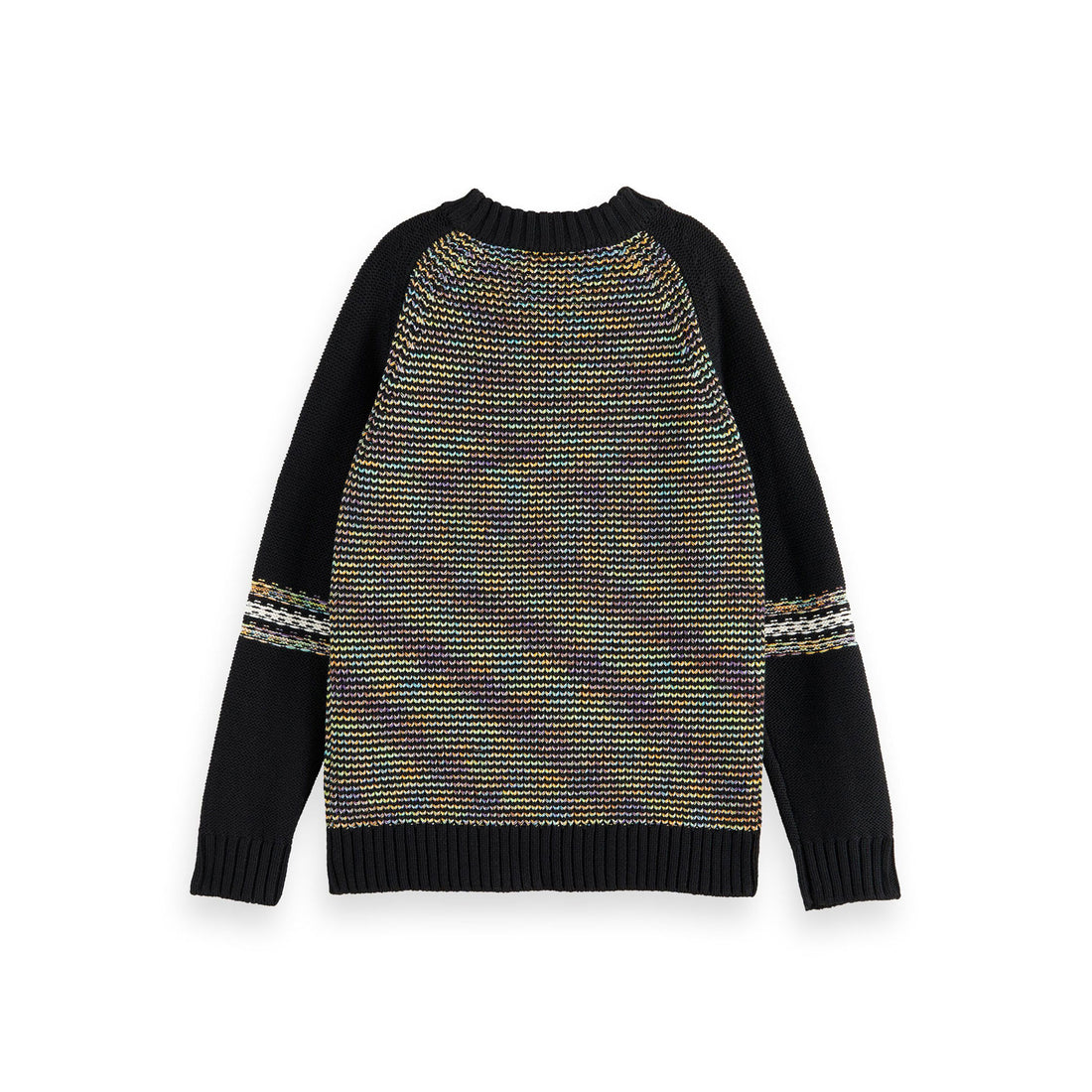 Scotch Shrunk Multi Melange Colorful Structured Pullover