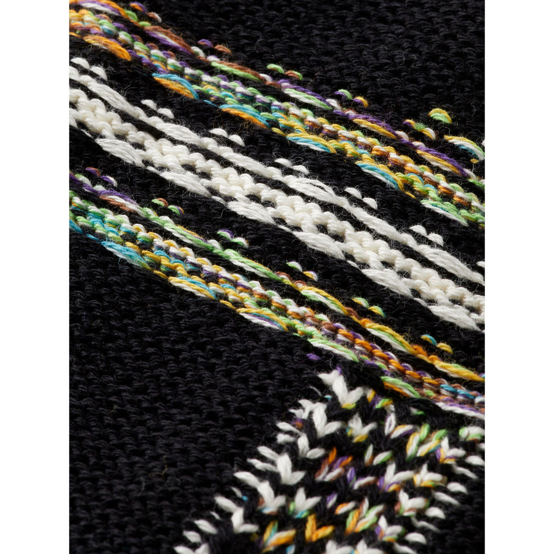 Scotch Shrunk Multi Melange Colorful Structured Pullover