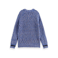 Scotch Shrunk Multi Stripe Jacquard Pullover