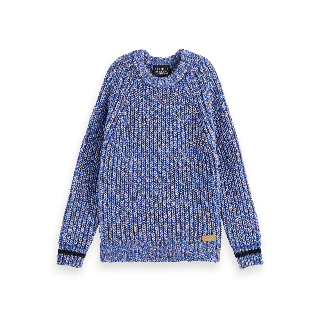 Scotch Shrunk Multi Stripe Jacquard Pullover