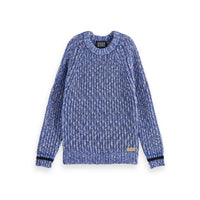 Scotch Shrunk Multi Stripe Jacquard Pullover