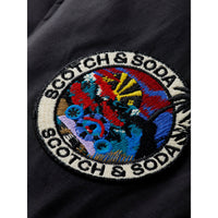 Scotch Shrunk Antracite Longer Length Padded Jacket