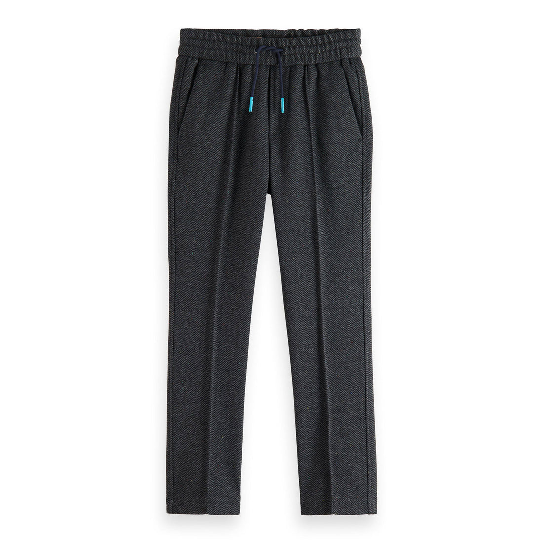 Scotch Shrunk Antracite Melange Slim Fit Knitted Pants