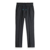 Scotch Shrunk Antracite Melange Slim Fit Knitted Pants
