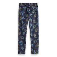 Scotch Shrunk Leaf Jacquard Tapered Fit Pants