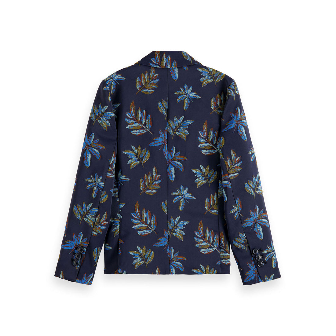 Scotch Shrunk Leaf Jacquard Blazer